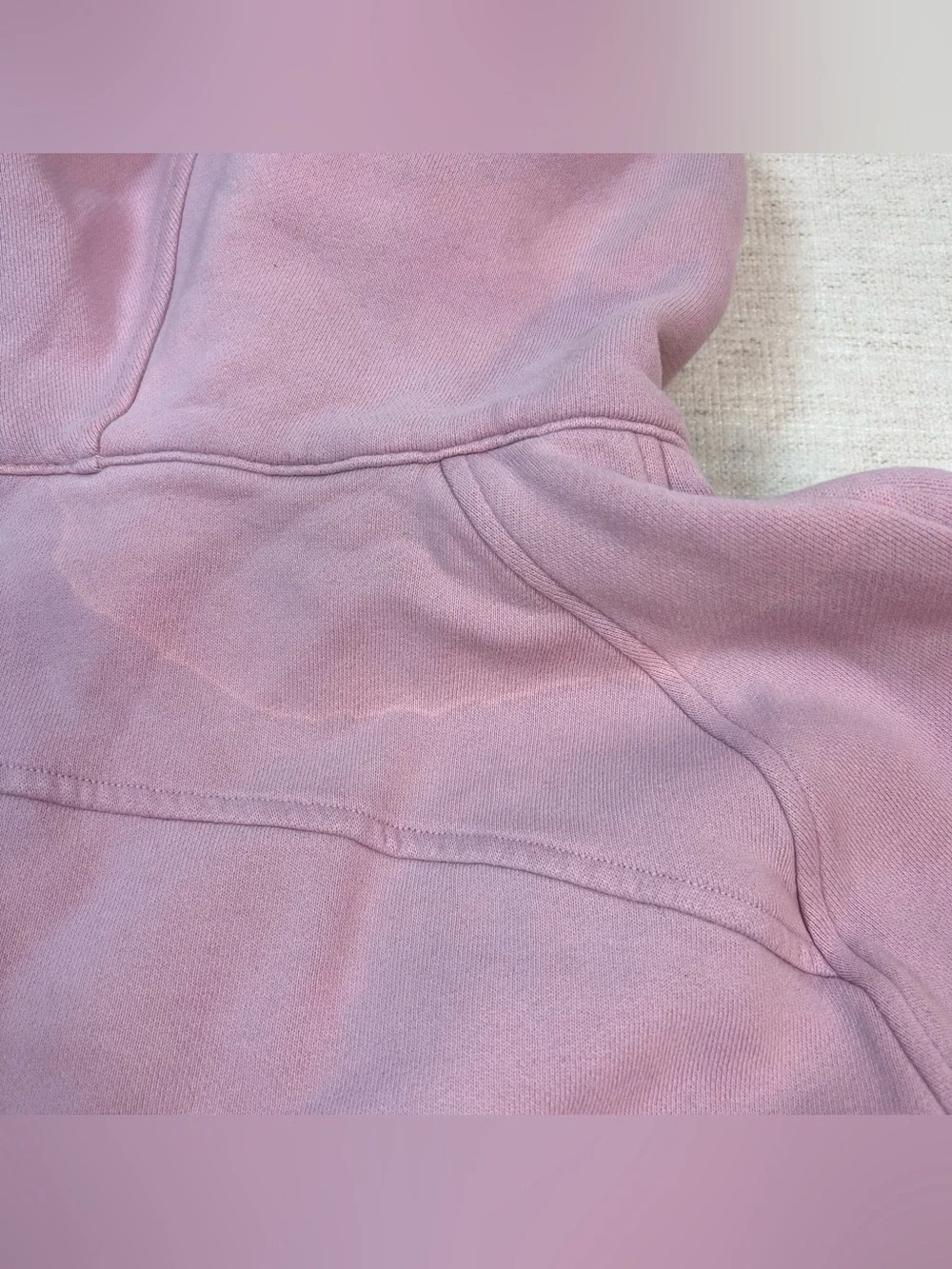 Lululemon scuba hoodie women L with FLAW